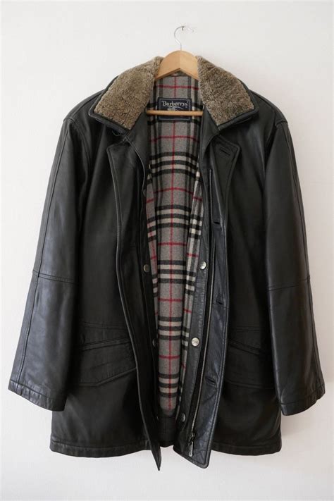 burberry lederjacke herren gebraucht|Burberry Herren.